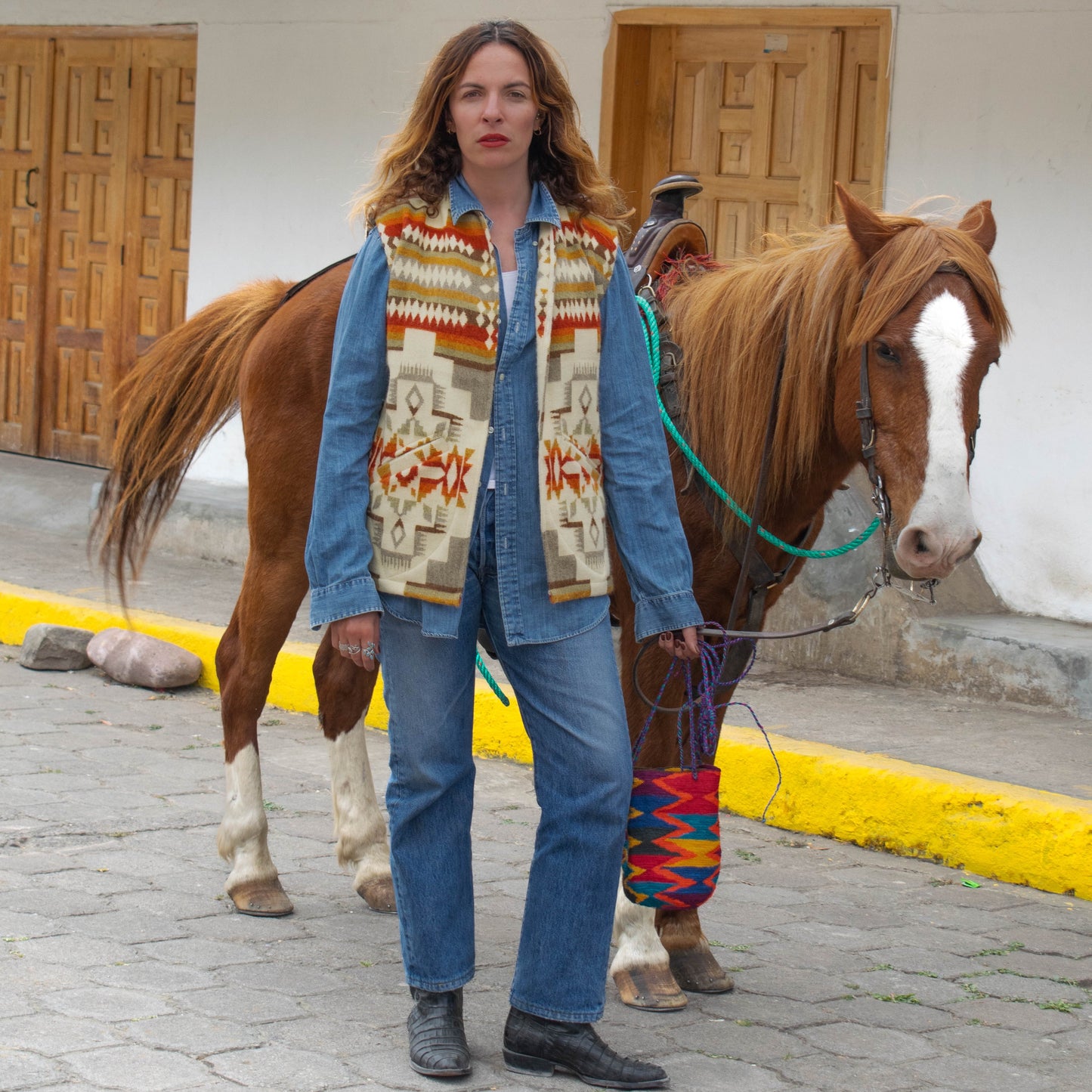 Veste sans manches wild beige - MAISON BADIDO