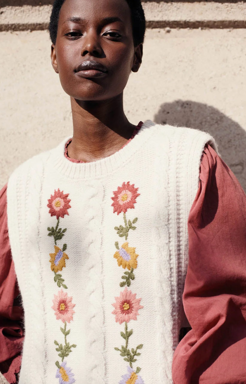 Pull sans manches Adela LOUISE MISHA
