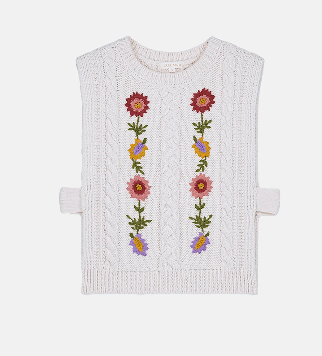 Pull sans manches Adela LOUISE MISHA