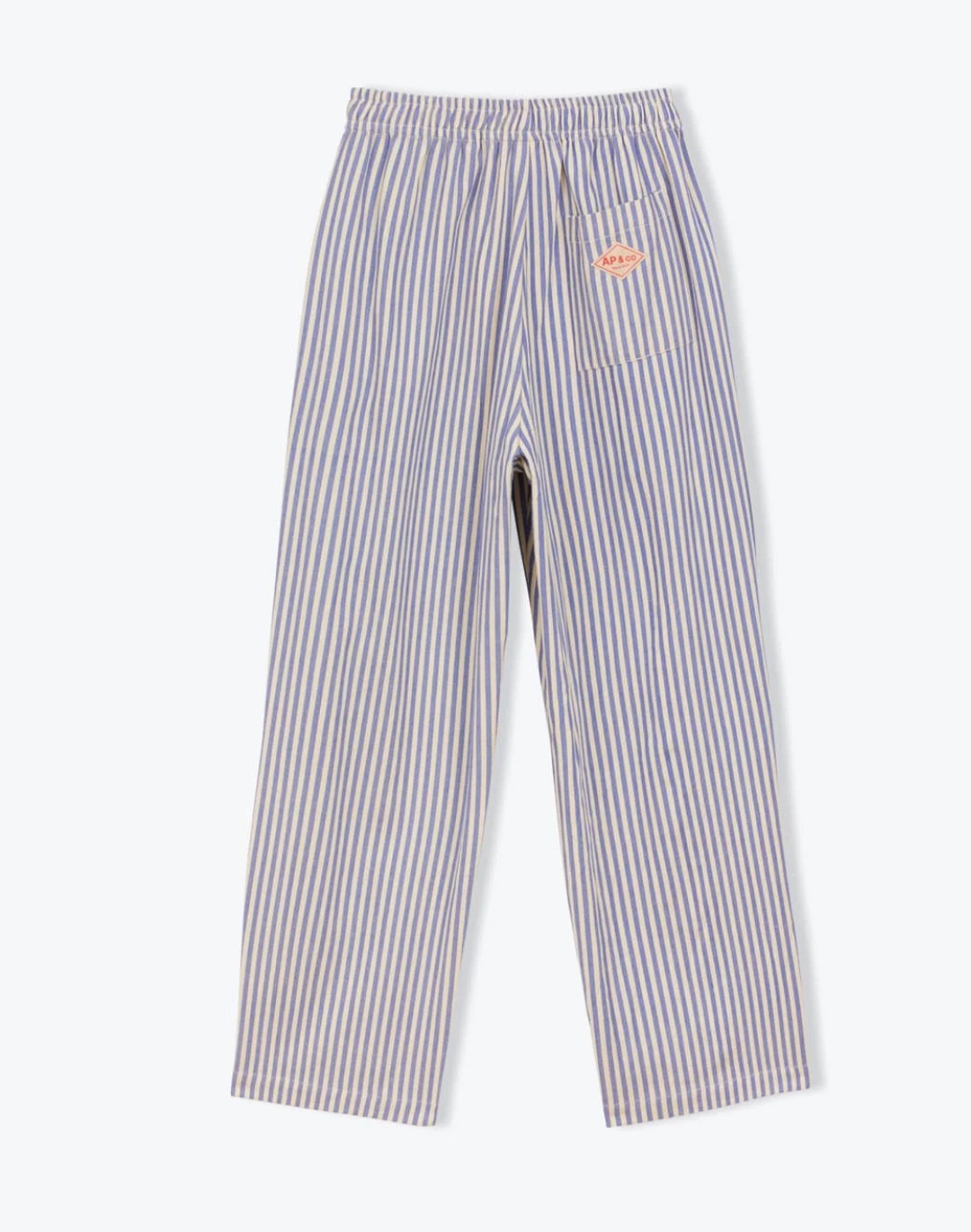 Pantalon rayé cobalt ou marron - Arsène et les pipelettes