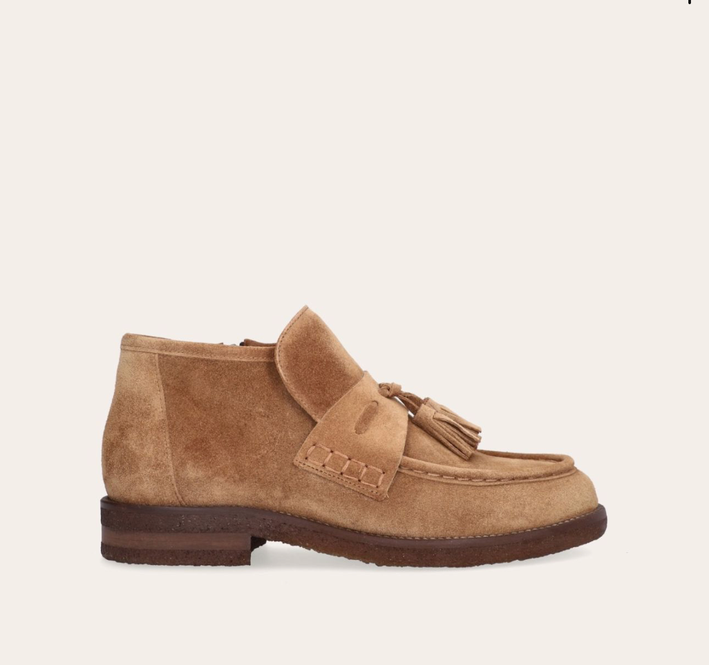 Bottines désert en daim clair - BILLI BI