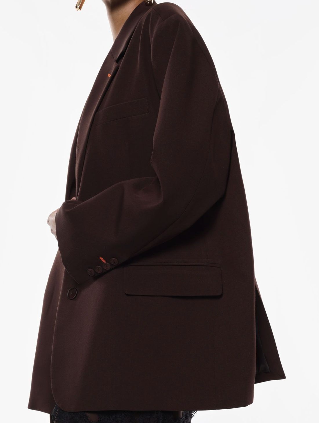 Blazer ample moro (brun profond), kaki ou gris - IMPERIAL