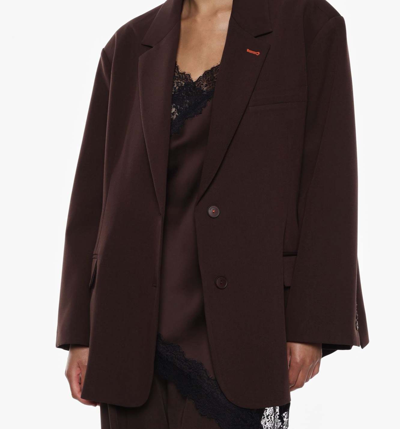 Blazer ample moro (brun profond), kaki ou gris - IMPERIAL