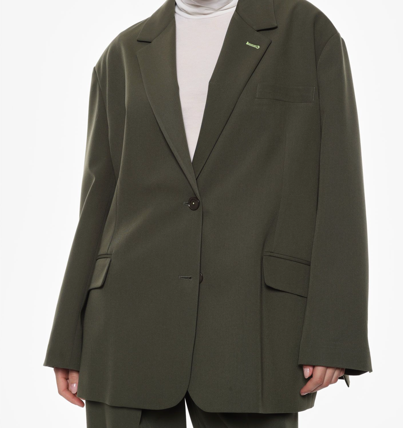 Blazer ample moro (brun profond), kaki ou gris - IMPERIAL