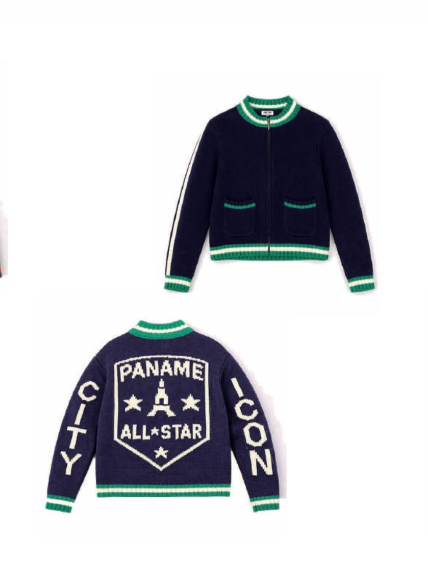 ONE TEE - veste indigo Paname All star
