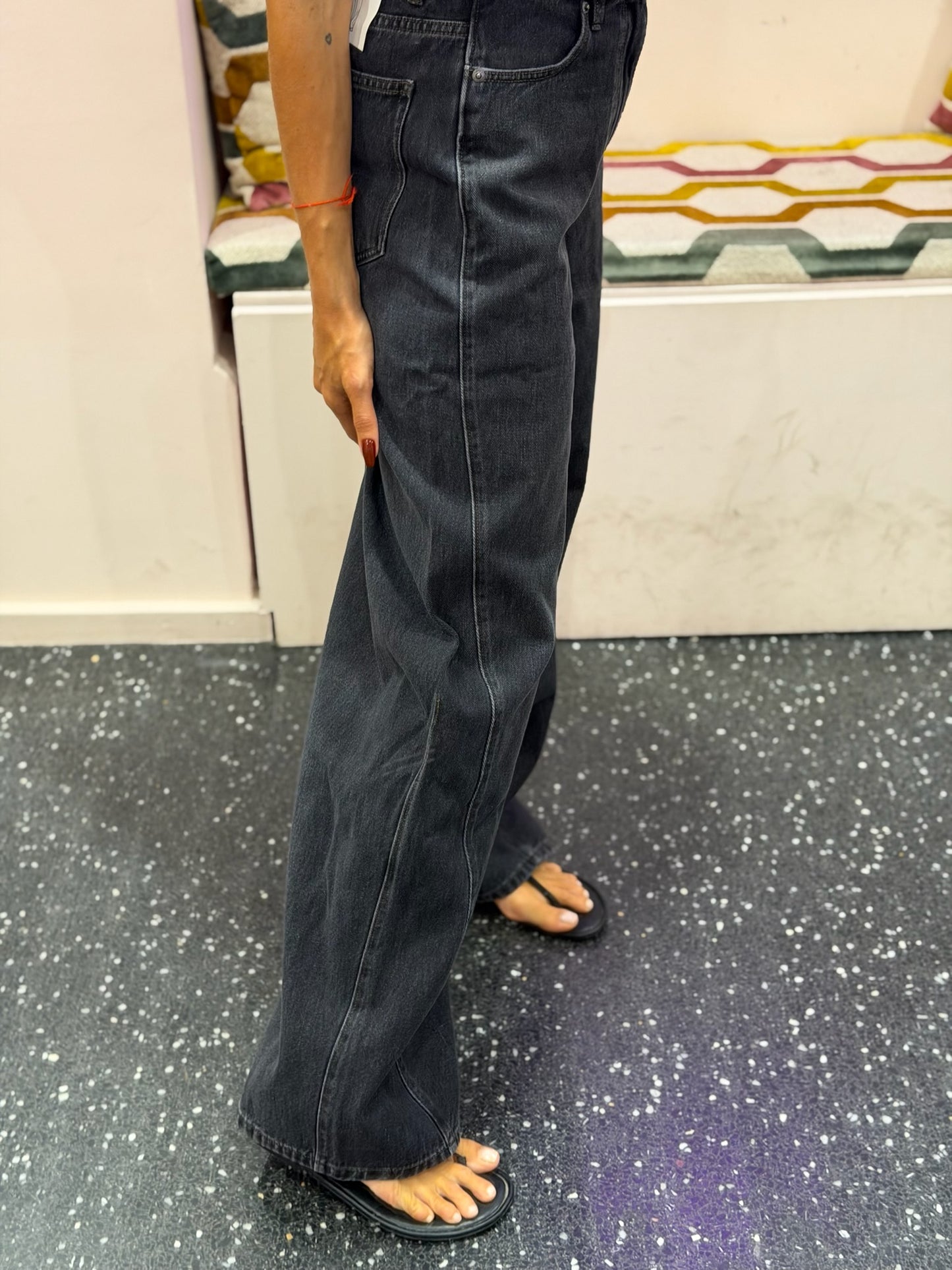 LAPDIP - Jean barrel maxi khôl