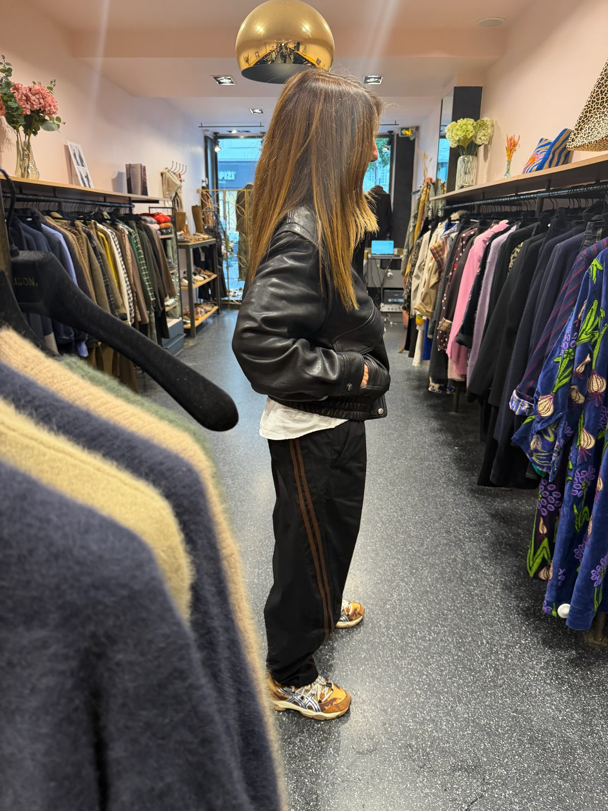 PARIENTE - veste en cuir