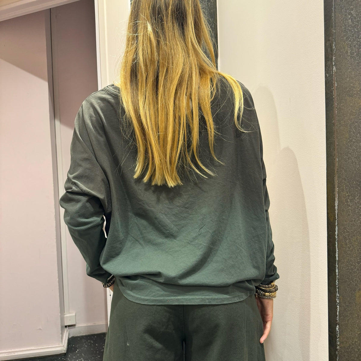 JOHANNA-T-shirt Tie & Dye manches longues