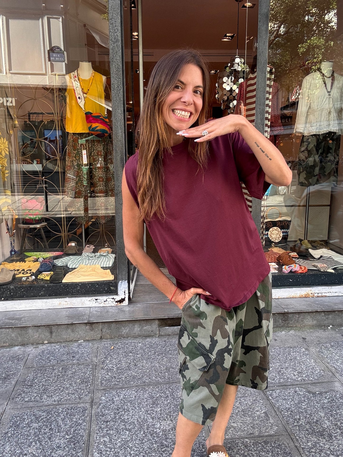 T-shirt une manche