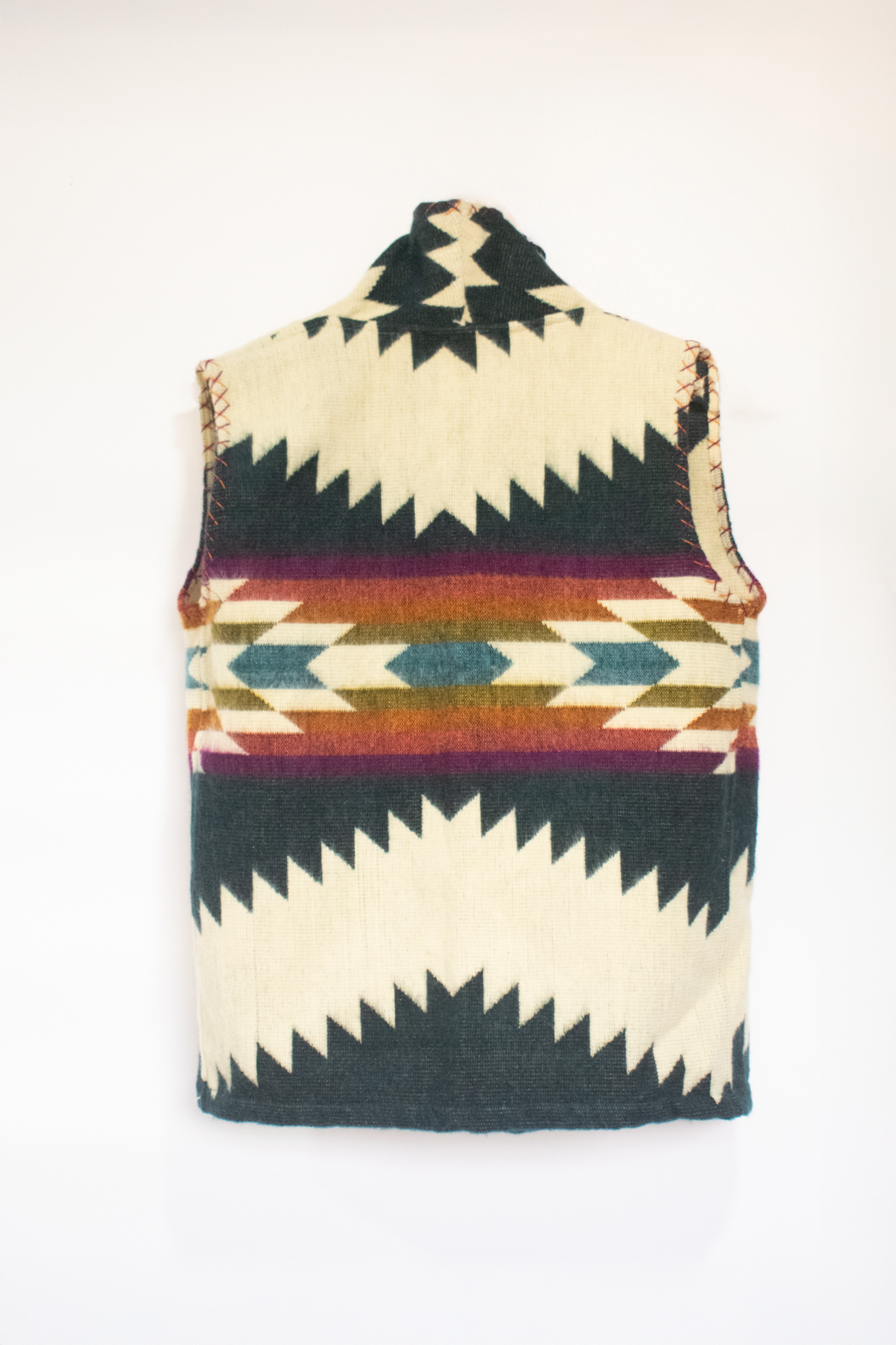 Veste sans manches wild blue - MAISON BADIDO