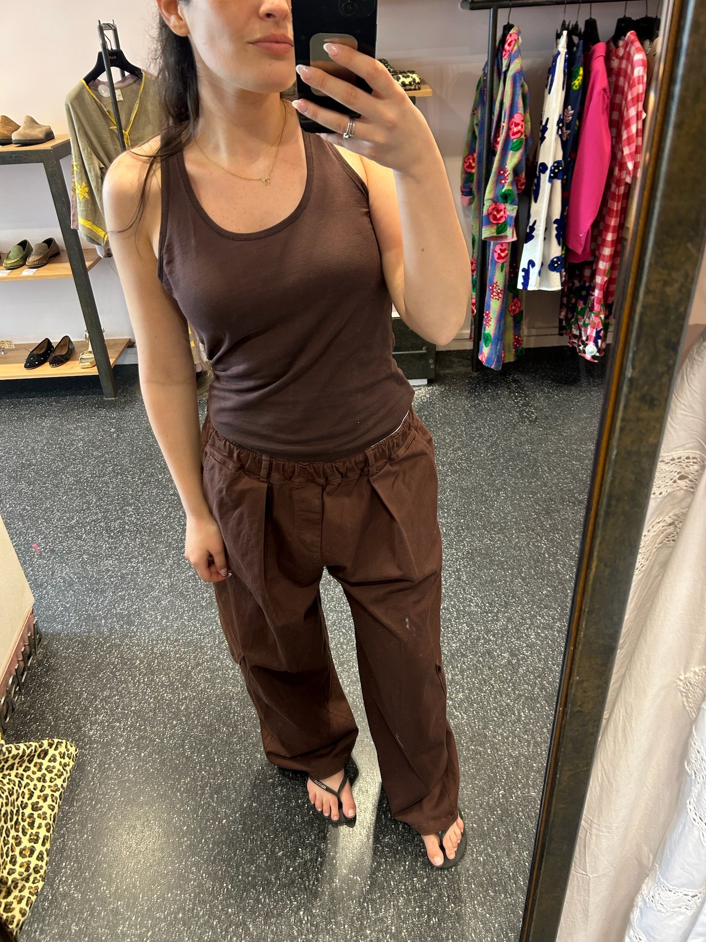 THE CORNER - Pantalon cargo uni