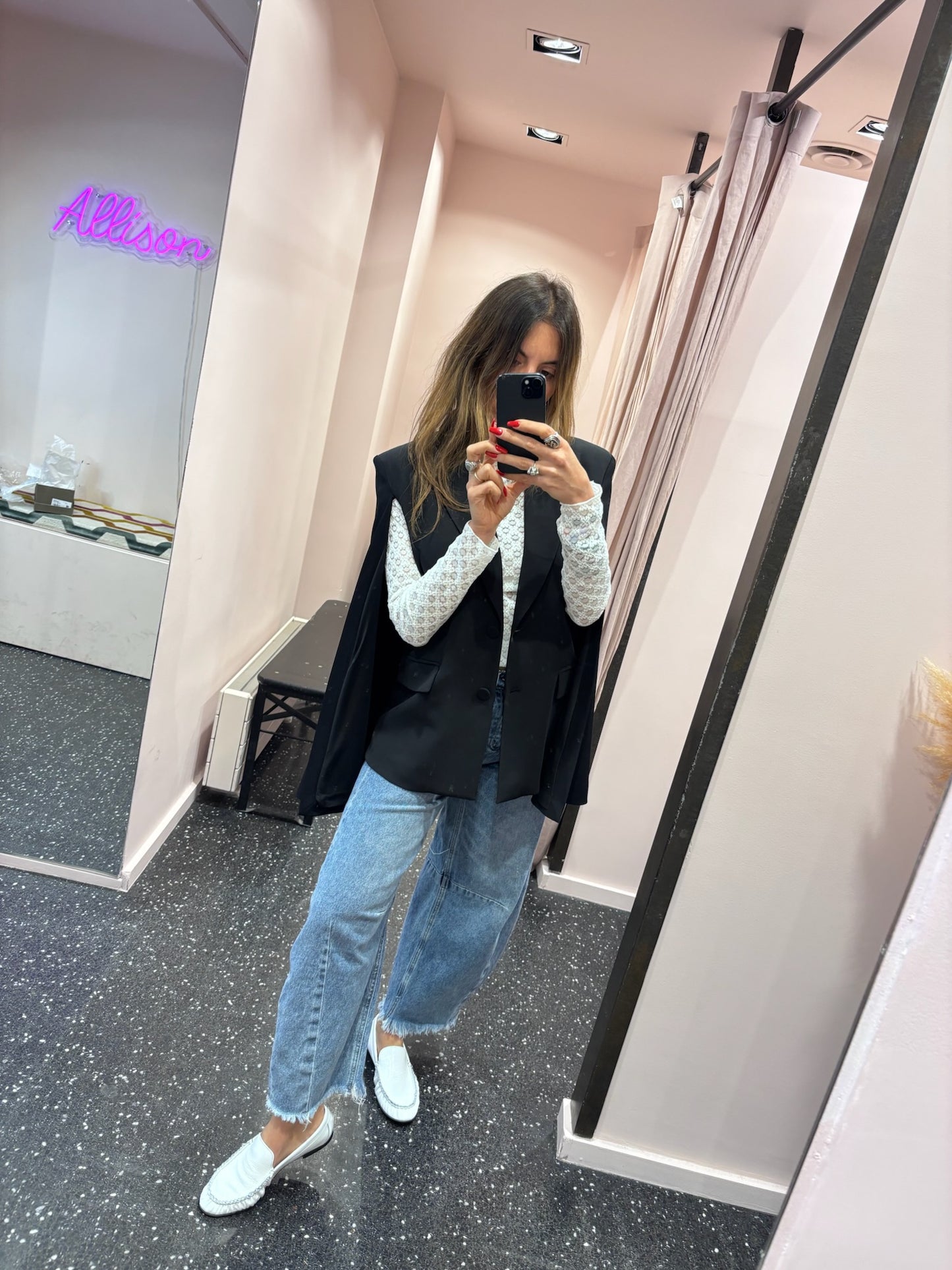 IMPERIAL DIXIE – Veste cape noire ou blanche