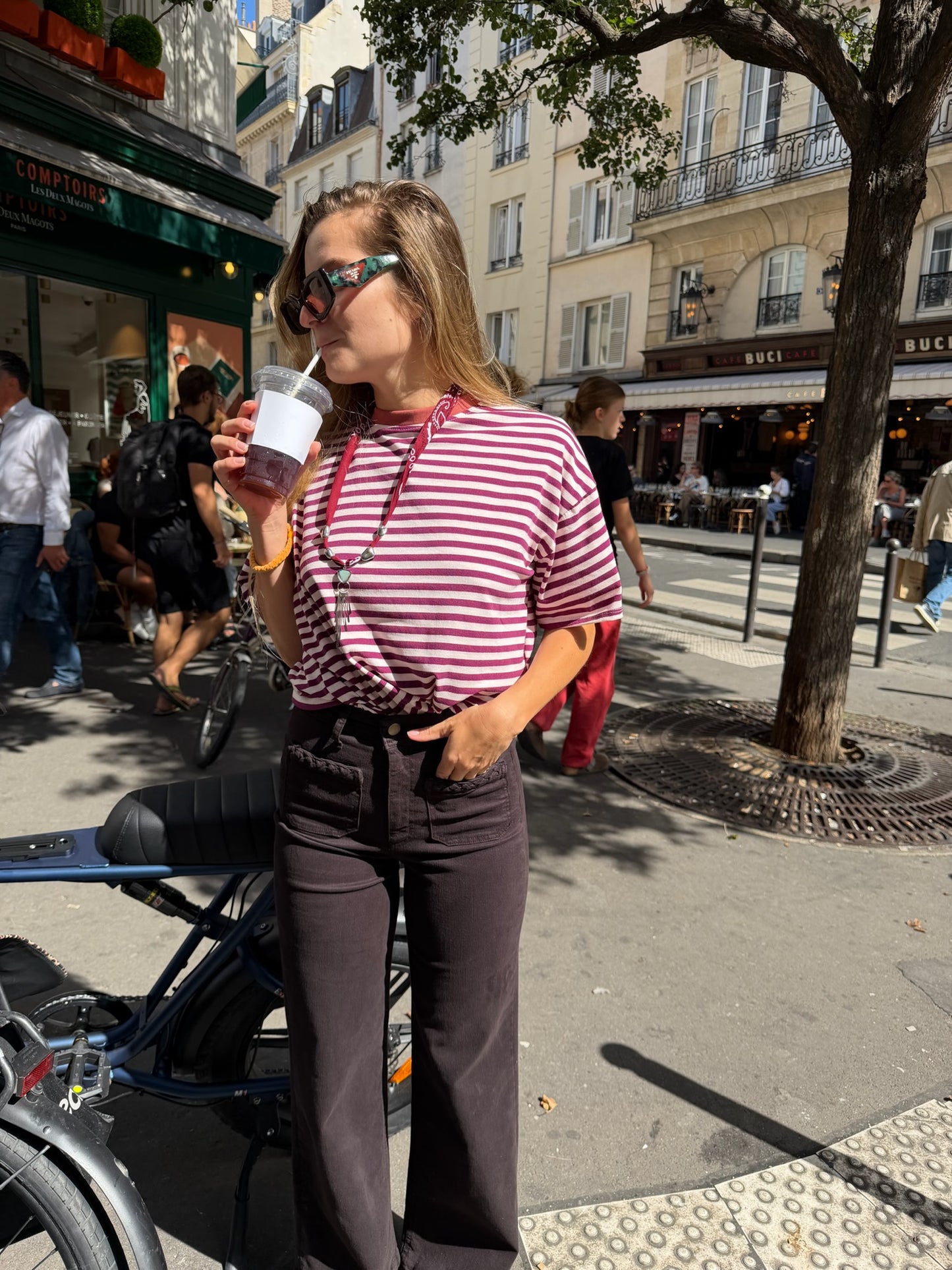 JOHANNA- marinière manches courtes