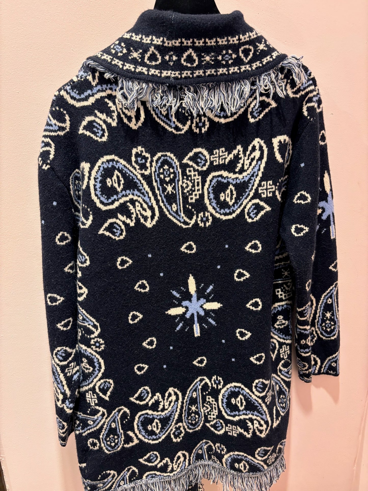 Gilet long imprimé bandana