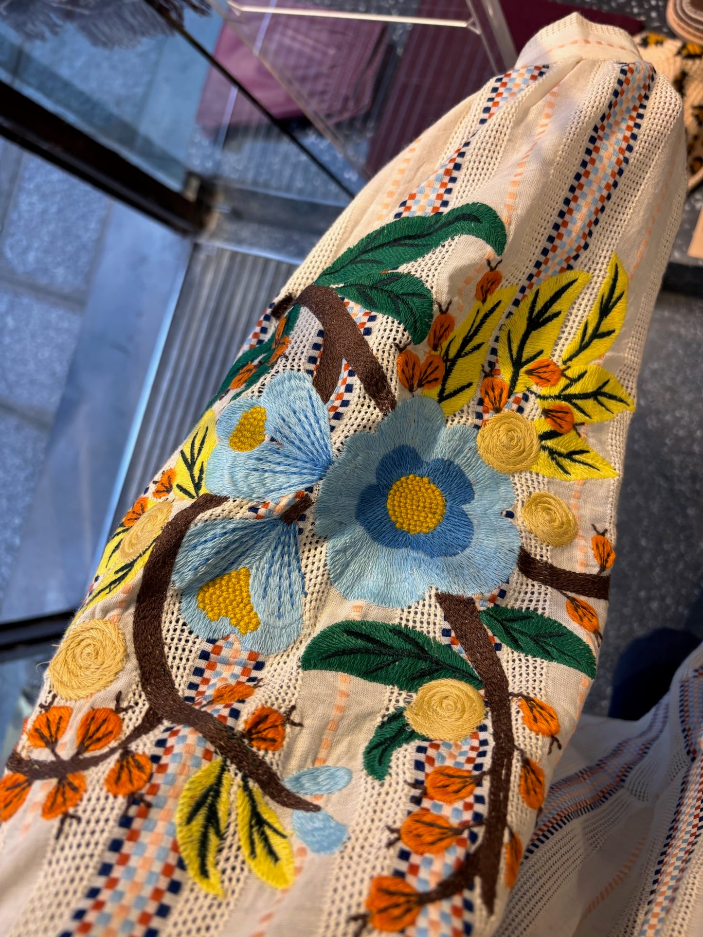 Blouse écru ajouré - MERI JAAN