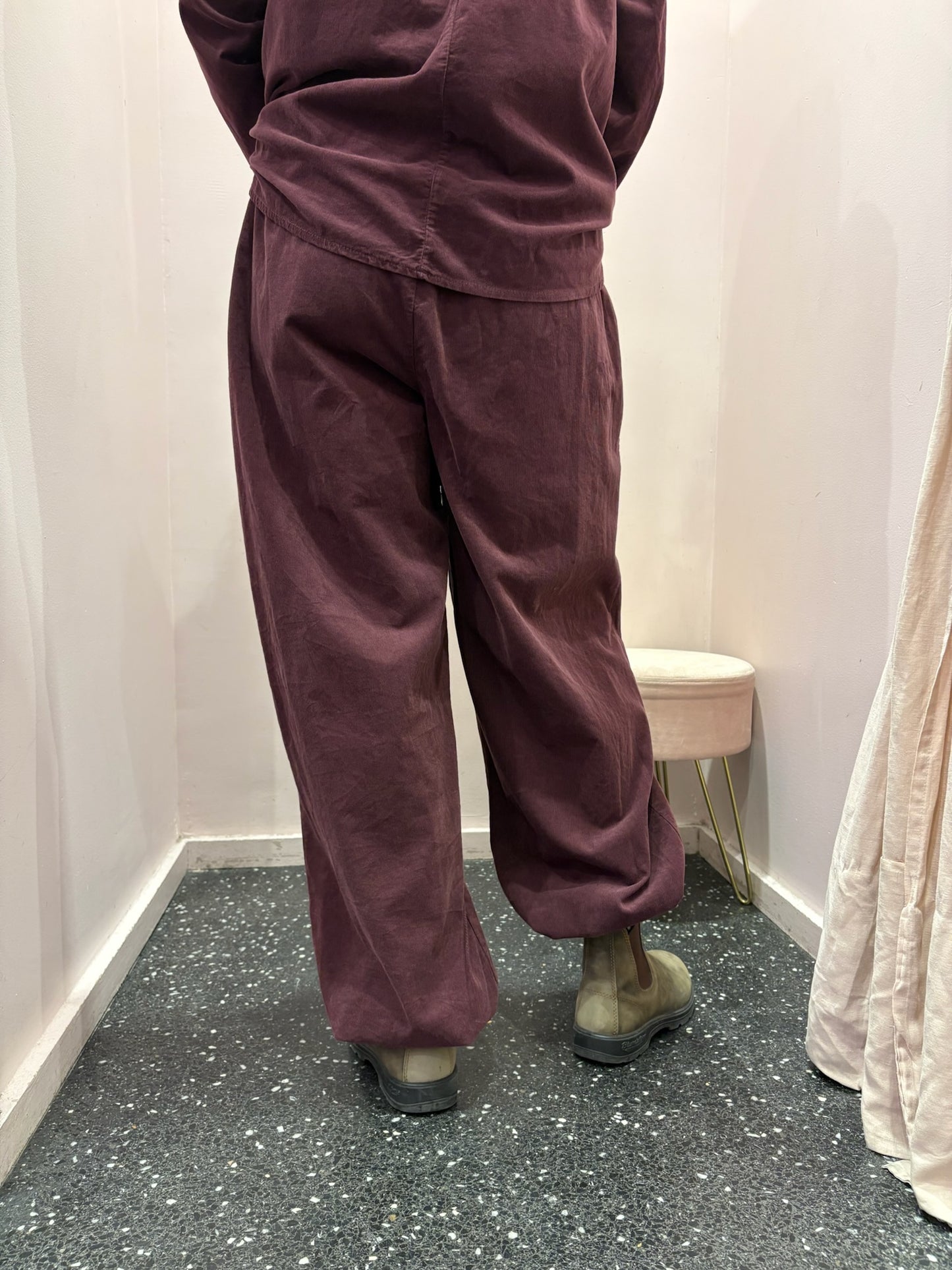 Sarouel velours