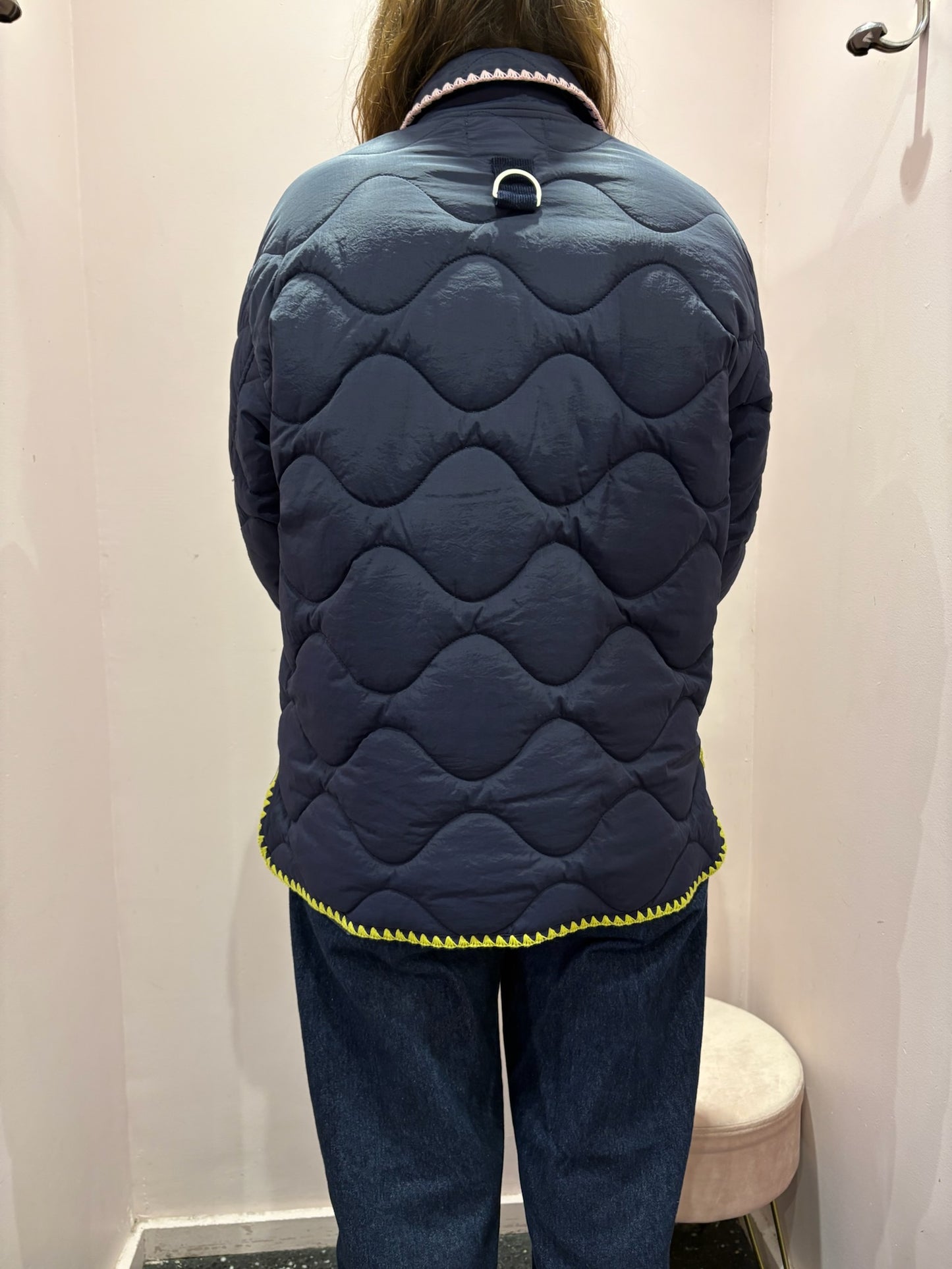 Veste matelassée marine SINCE'RE