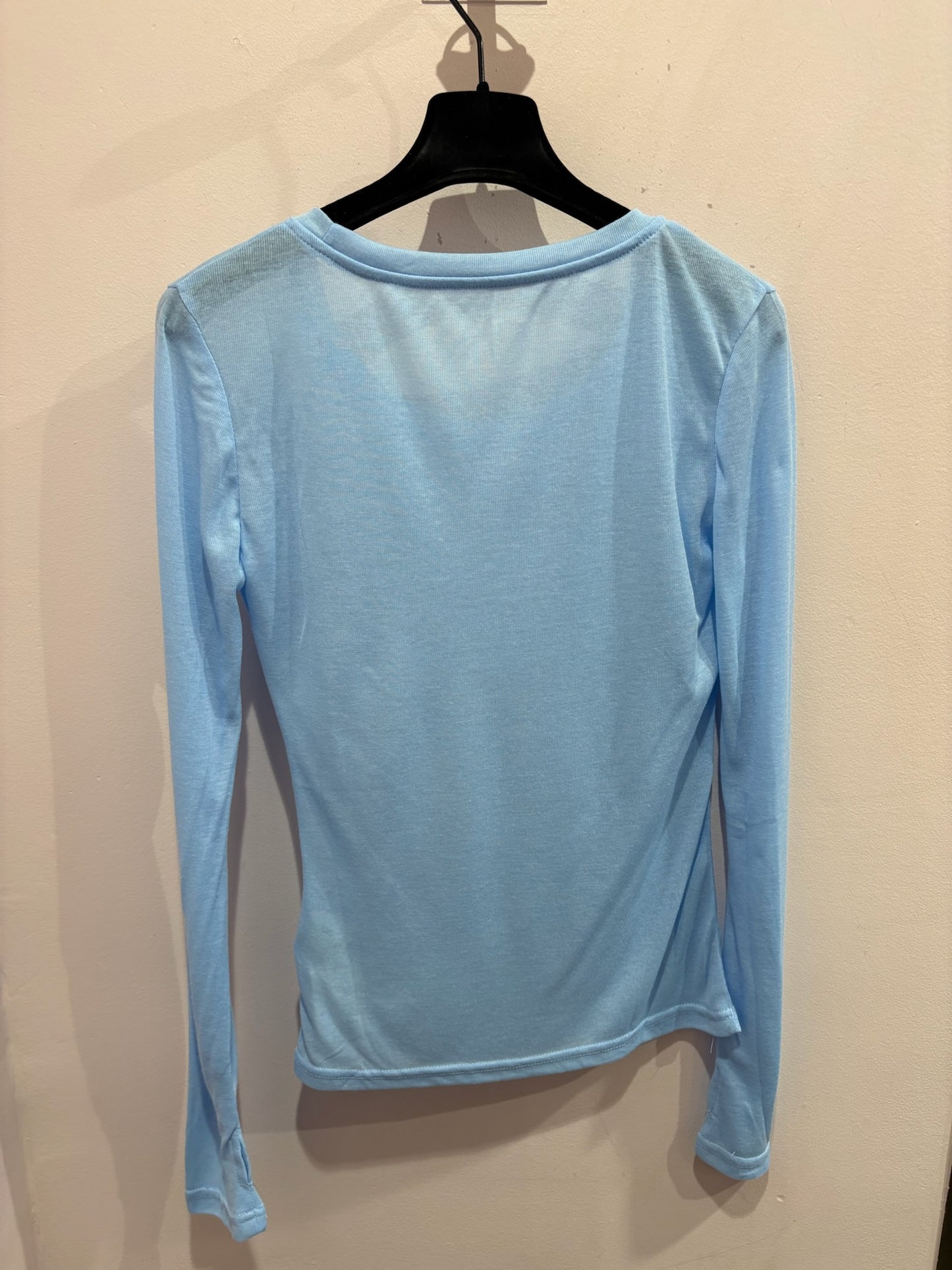T-shirt mitaines bleu, gris, écru ou marron