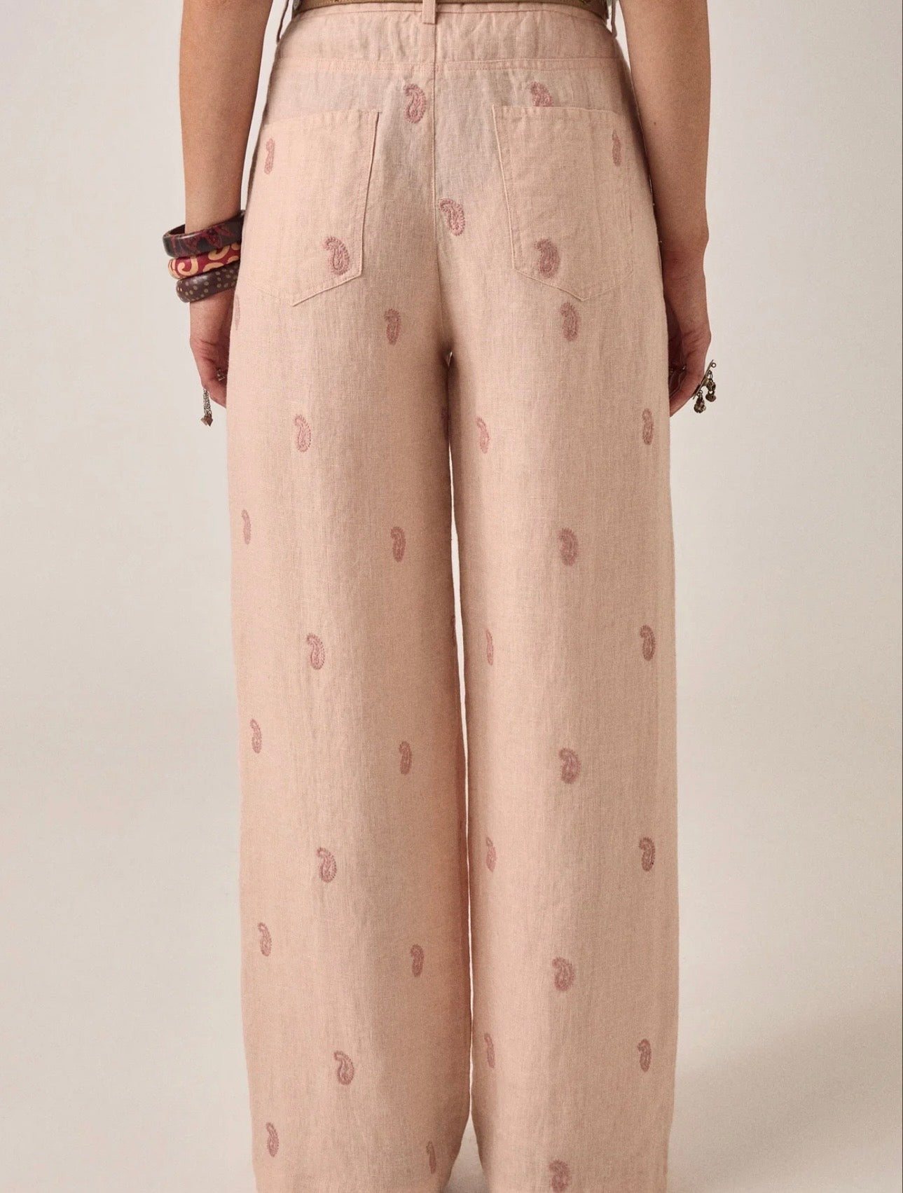 MAISON HÔTEL - Pantalon Otto antique blush
