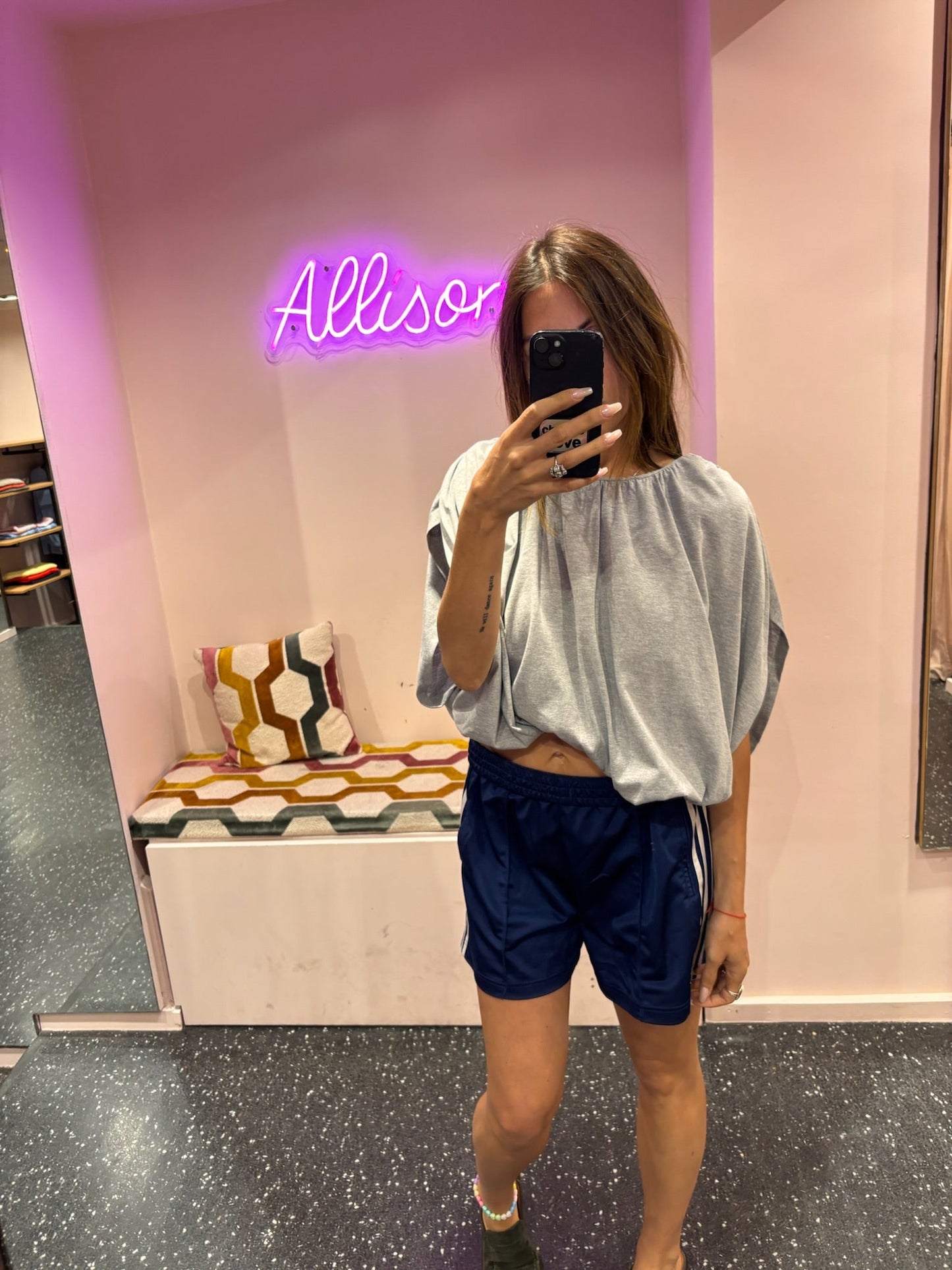 MOMENT - t-shirt boule plissé