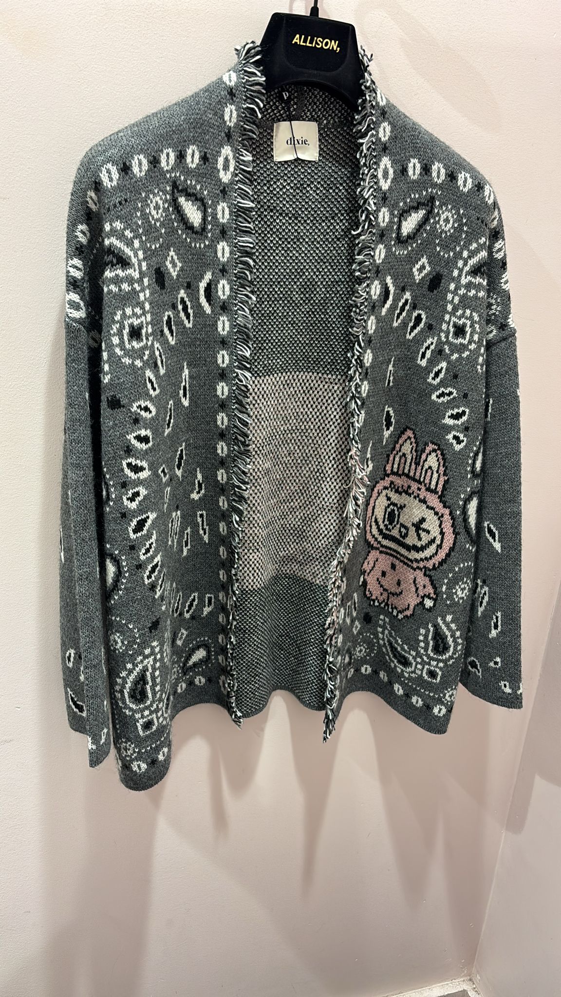 Gilet Labubu gris - DIXIE