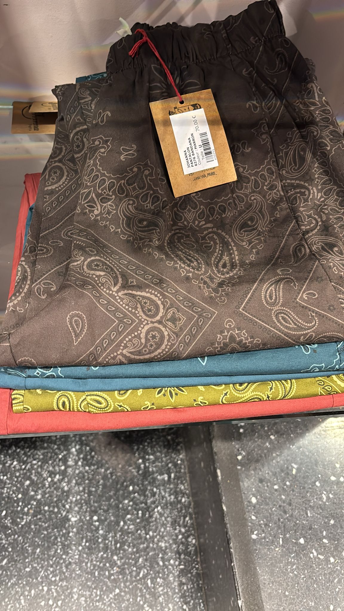 Pantalon Bandana kaki, canard ou marron