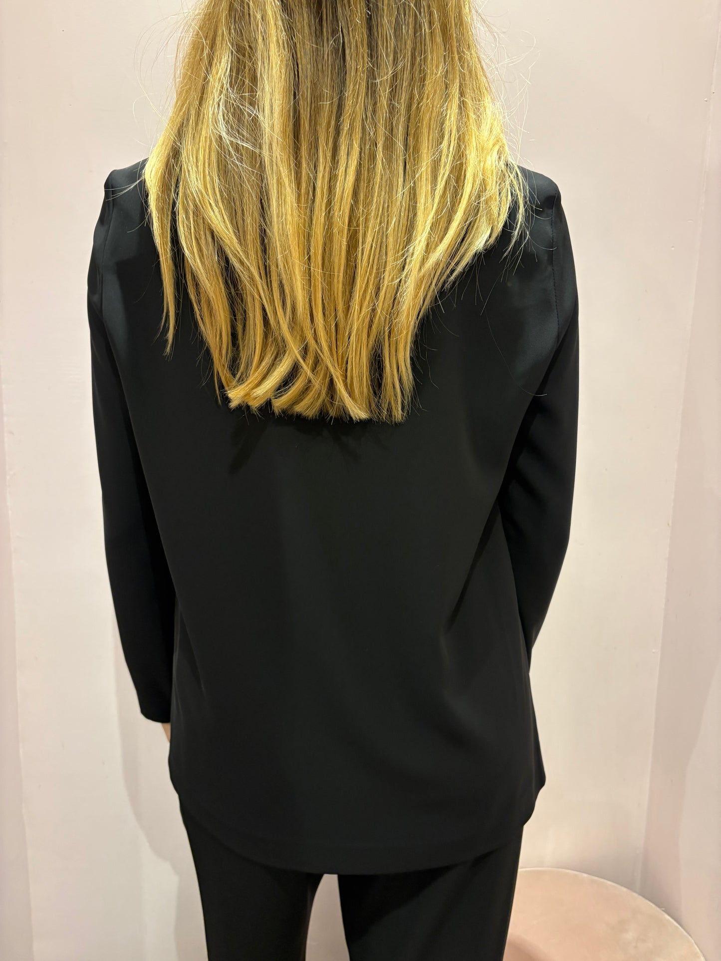 Veste croisée noire IMPERIAL