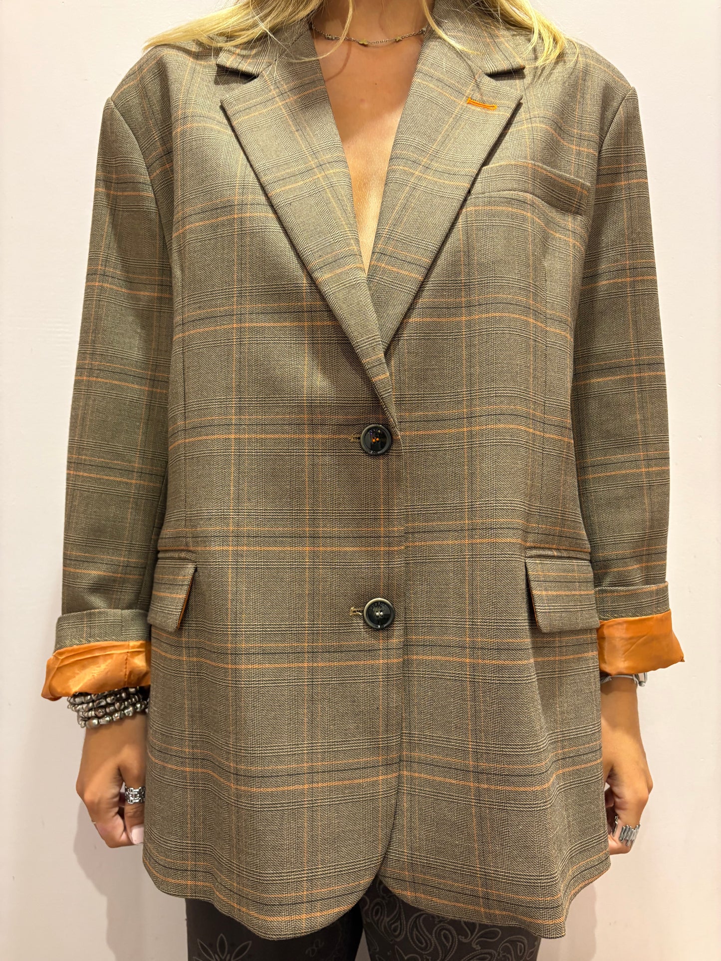 Veste 2 boutons beige arancio IMPERIAL