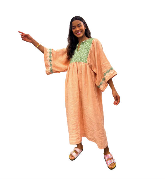 Robe Levante pink Ninaleuca