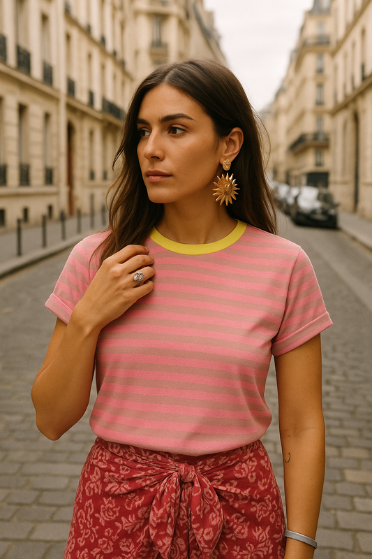 T-shirt rayé Johanna Paris