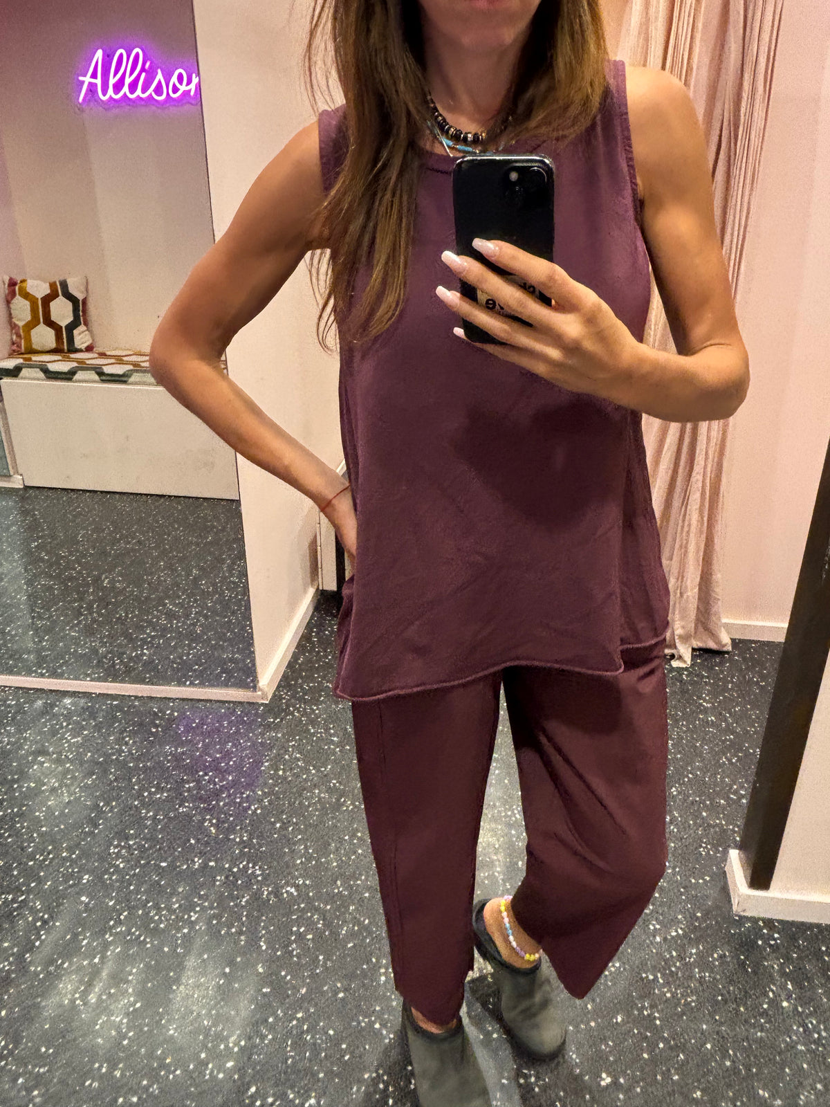 JOHANNA - Pantalon toile fine