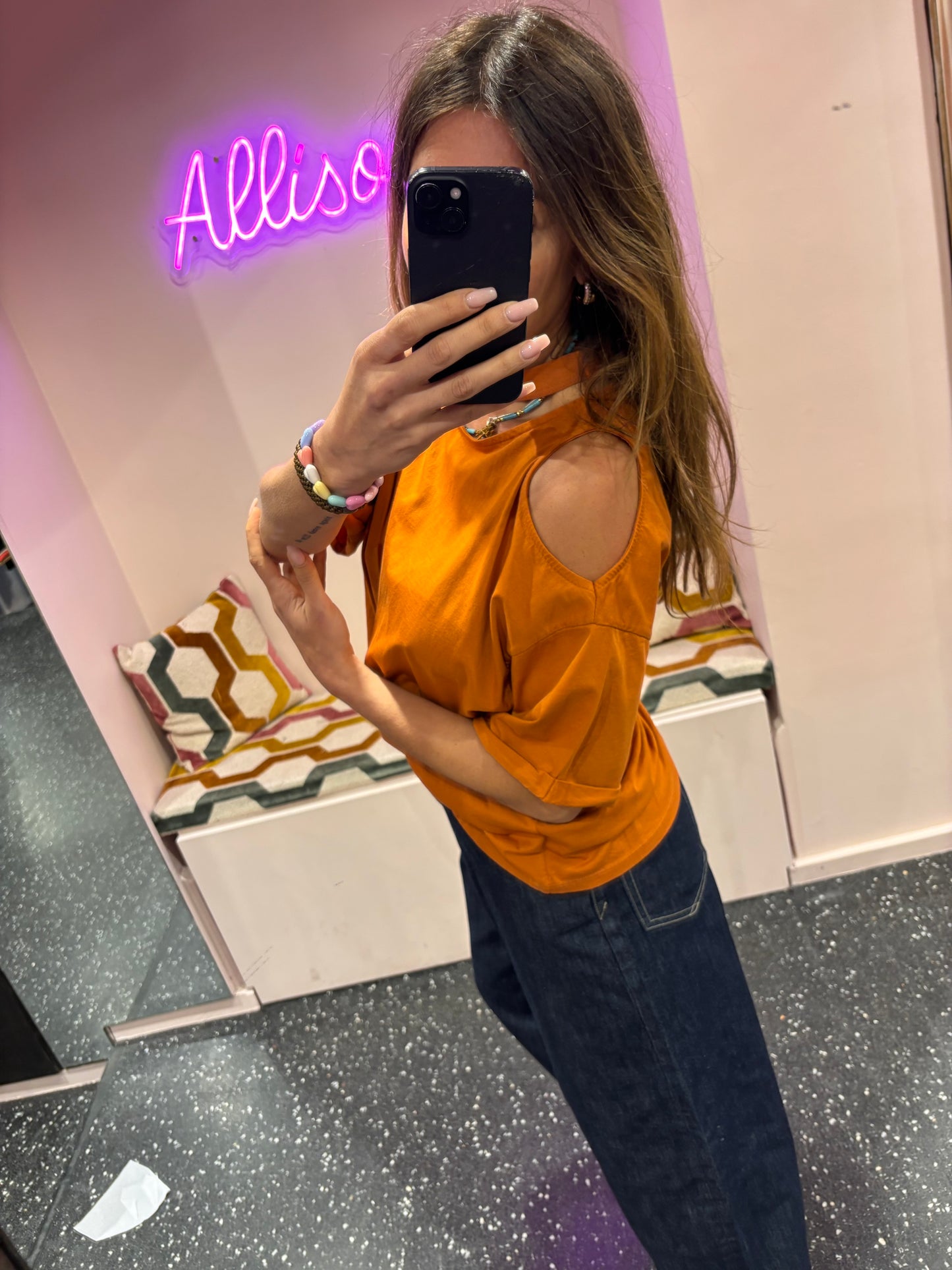 JOHANNA - t-shirt déstructuré col & épaules
