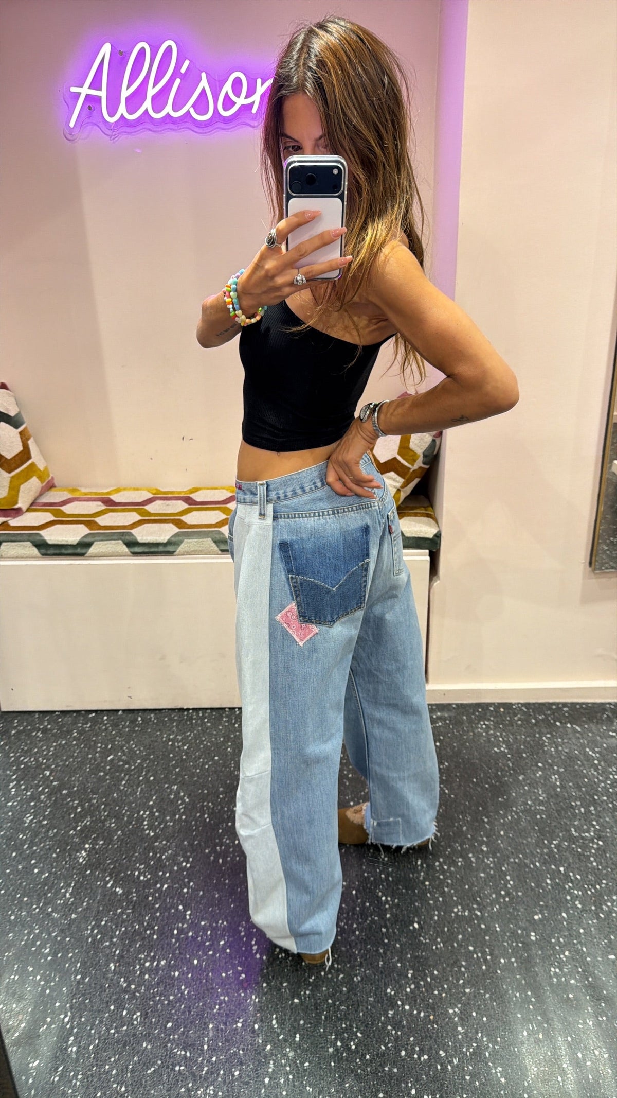 STUDIO HAS BEEN - Jeans upcyclés pièces uniques