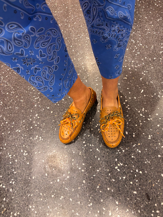 Mocassins en cuir perforé - TORAL (Copie)