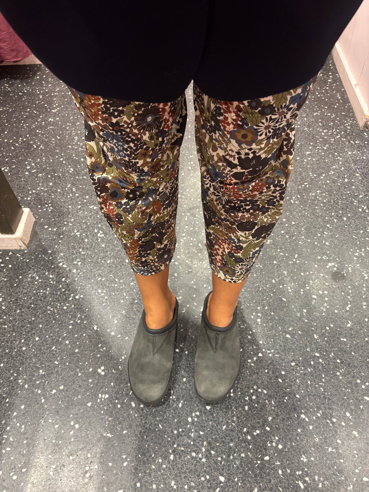 Pantalon imprimé 7/8e Johanna Paris