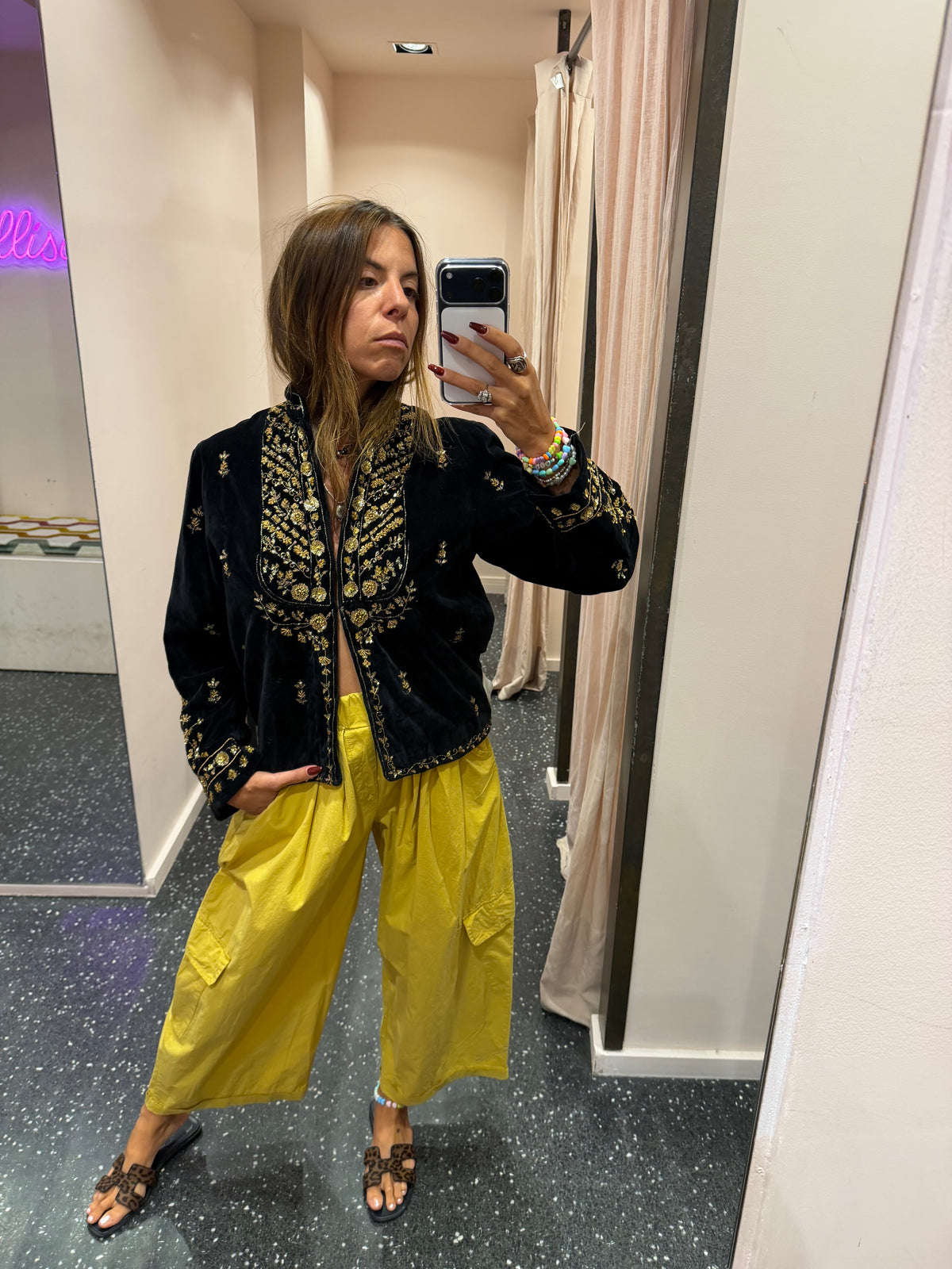 Veste en velours - V De Vinster
