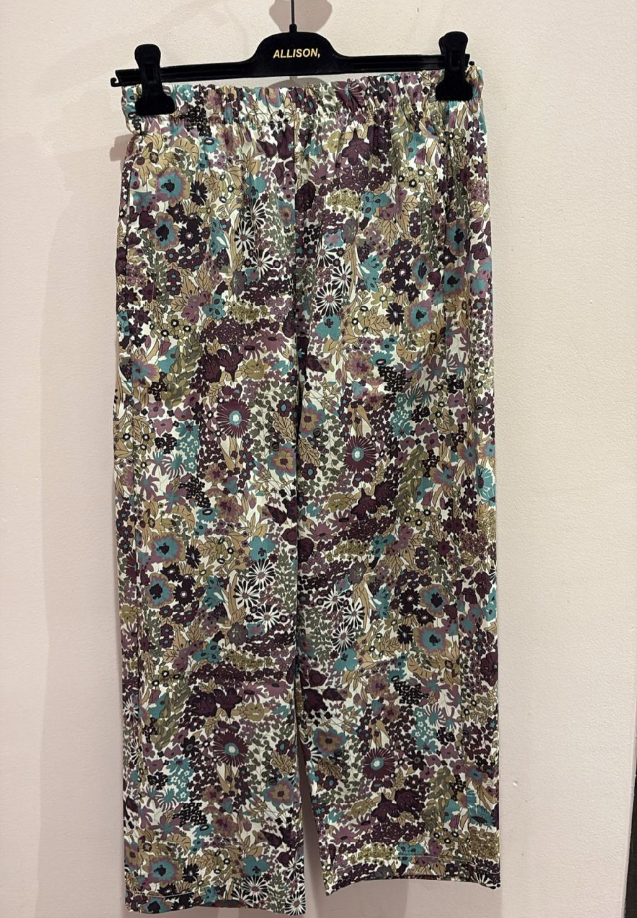 Pantalon imprimé 7/8e Johanna Paris