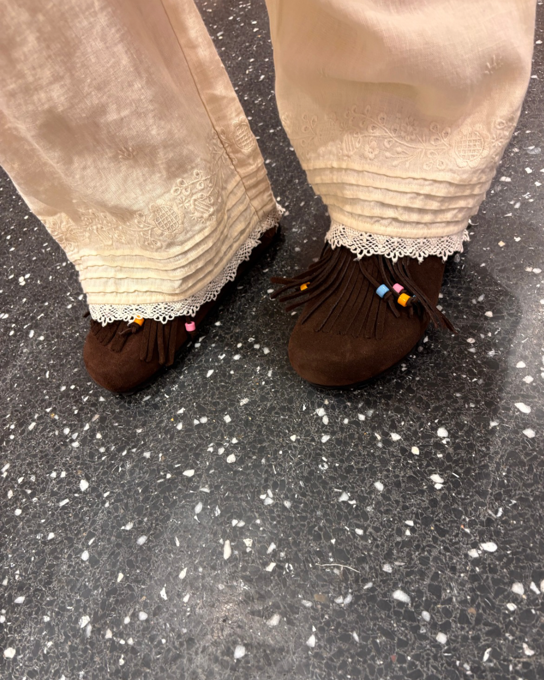 MAISON HÔTEL - Pantalon Otto ivory whisper