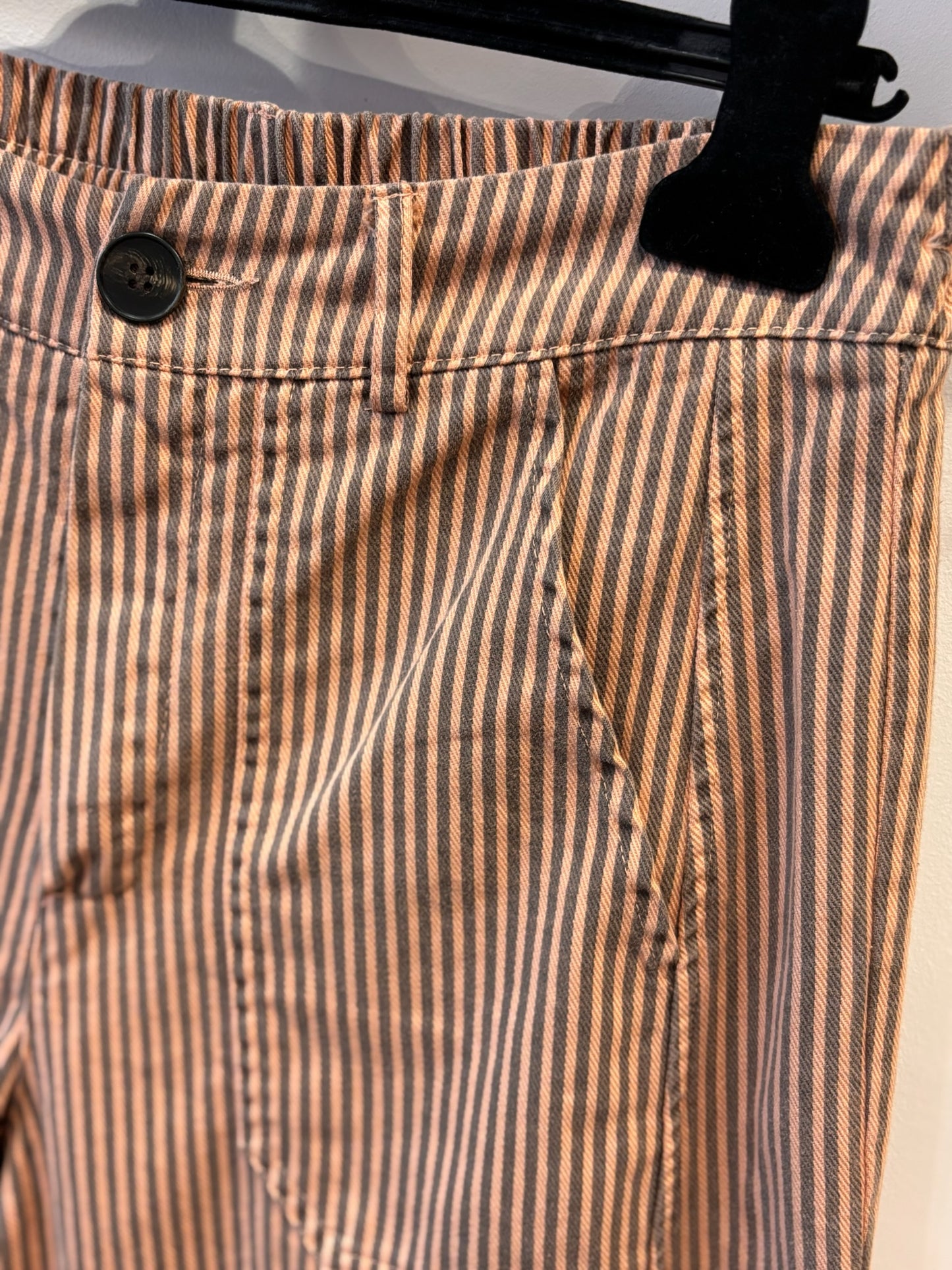Pantalon Johanna cargo rayé