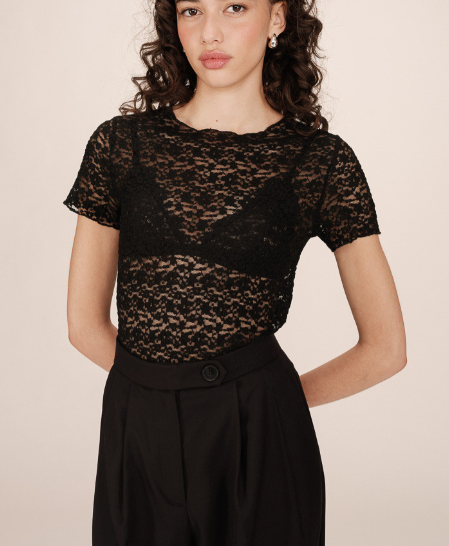 T-shirt Swift noir Grace & Mila