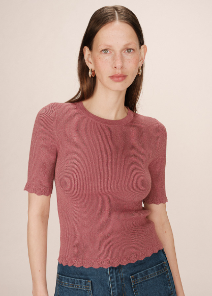 Pull Saturne terracota Grace & Mila