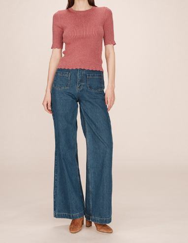 Pull Saturne terracota Grace & Mila