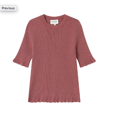Pull Saturne terracota Grace & Mila