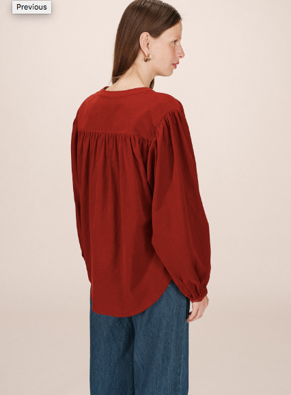 Blouse Suri terracota Grace & Mila