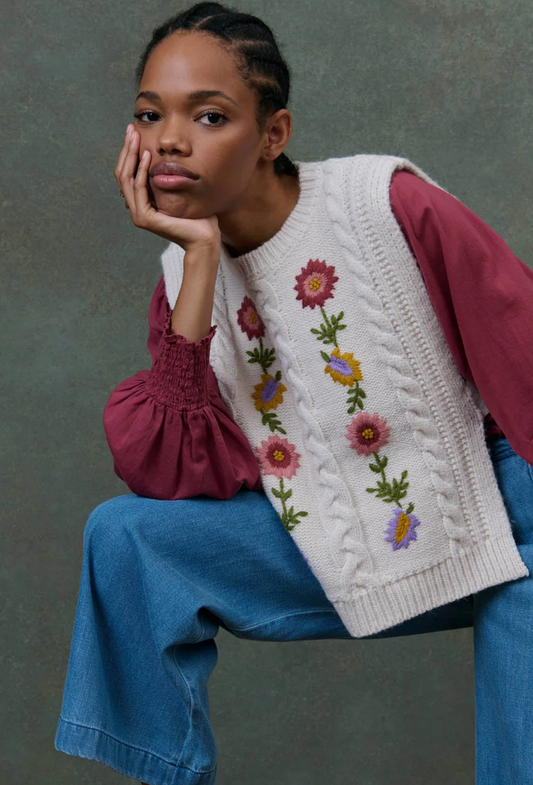 Pull sans manches Adela LOUISE MISHA