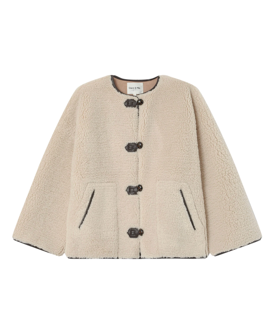 Manteau boutonné Simon - Grace & Mila