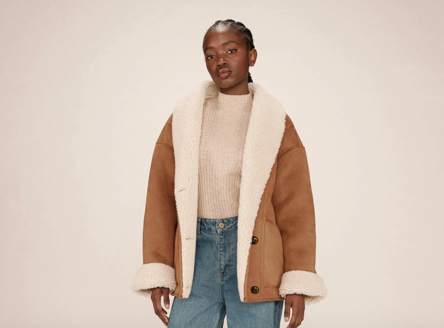 Manteau oversize Swan - Grace & Mila