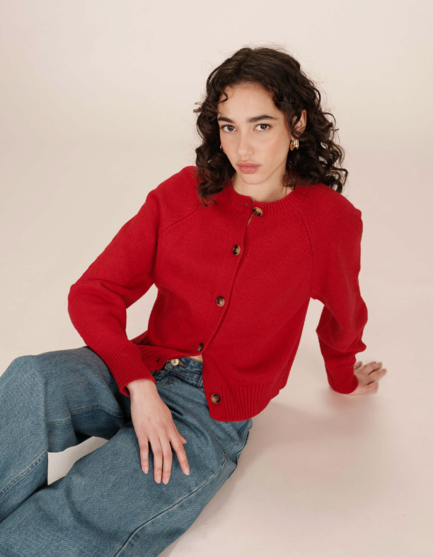 Cardigan maille douce Grace & Mila