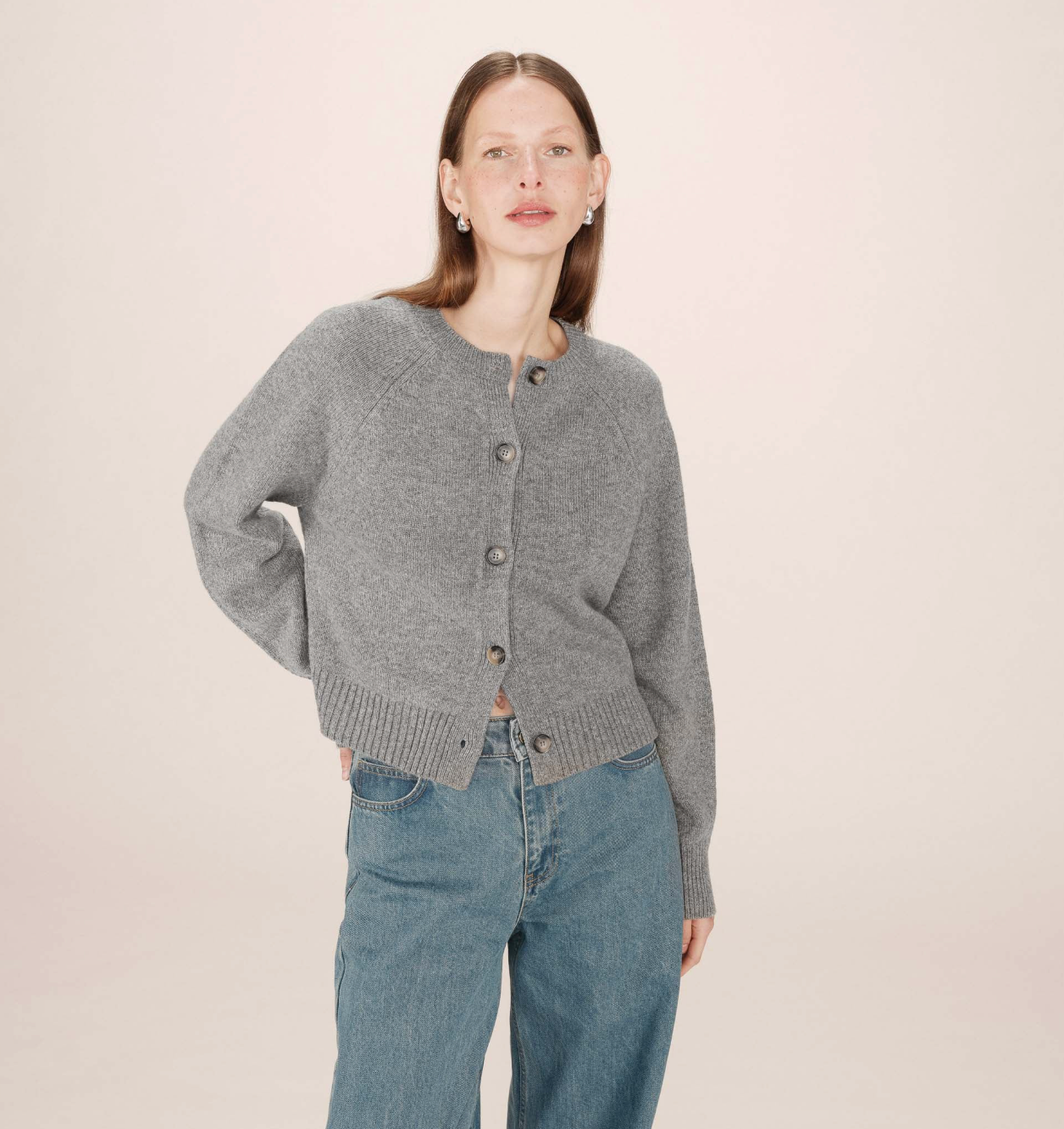 Cardigan maille douce Grace & Mila