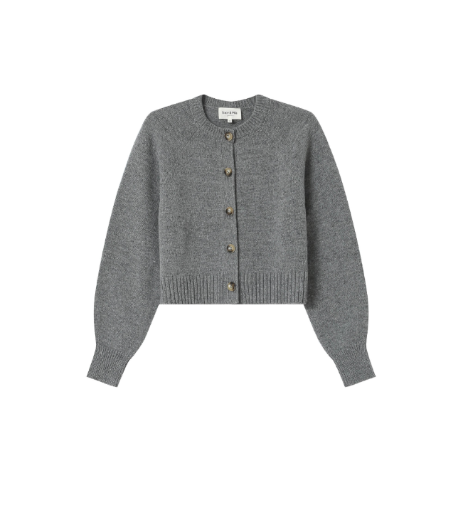 Cardigan maille douce Grace & Mila